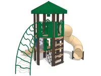 Rocky Tower Recycled Plastic Playsystem
