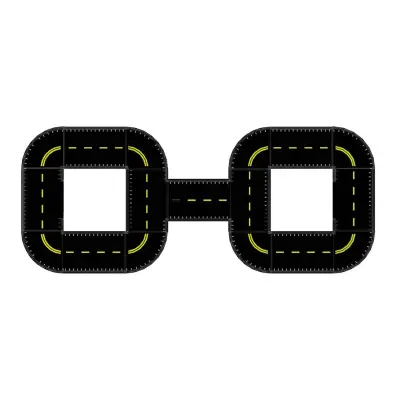 Atlanta Crazy Eight Pedal Path