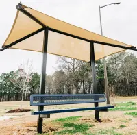 Essentials - Regal Bench with Shade