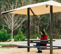 Essentials - Regal Picnic Table with Shade