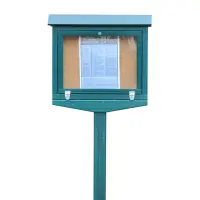 Small Hinged Message Center