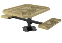 Essentials - ADA Accessible Rolled Octagon Pedestal Table