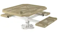 Essentials - ADA Accessible Rolled Octagon Pedestal Table