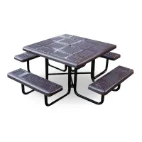 Essentials - Perforated Square Portable Table