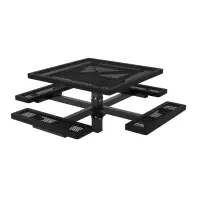 Essentials - Regal Square Pedestal Table