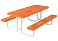 Essentials - Perforated Rectangular Portable Table
