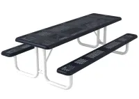 Essentials - Perforated Rectangular Portable Table
