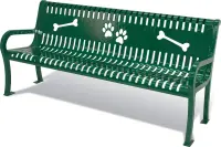 BarkPark Pooch Perch Bench