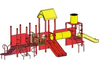 Tot Town Express Modular Playground