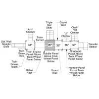 Tot Town Express Modular Playground