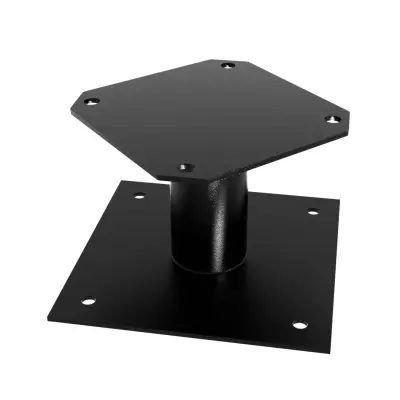 Surface Mount Assembly for Trash Receptacle