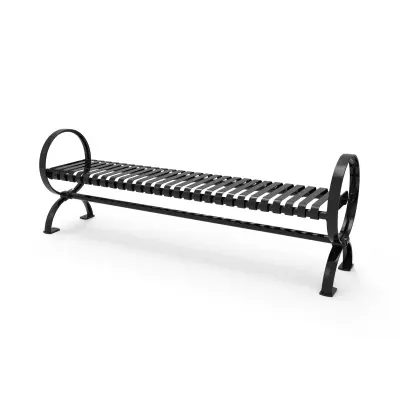 MyTCoat Round-Arm Metro Bench without Back