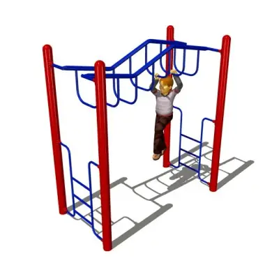 Freestanding Wavy Deep Rung