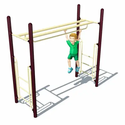 Freestanding Double Parallel Bars