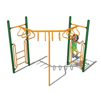 Freestanding 90 Degree Tri-Rung