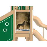 Wolf Recycled Playground