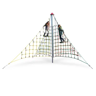 X Pyramid Net Climber 2 (165.5-inch install height)