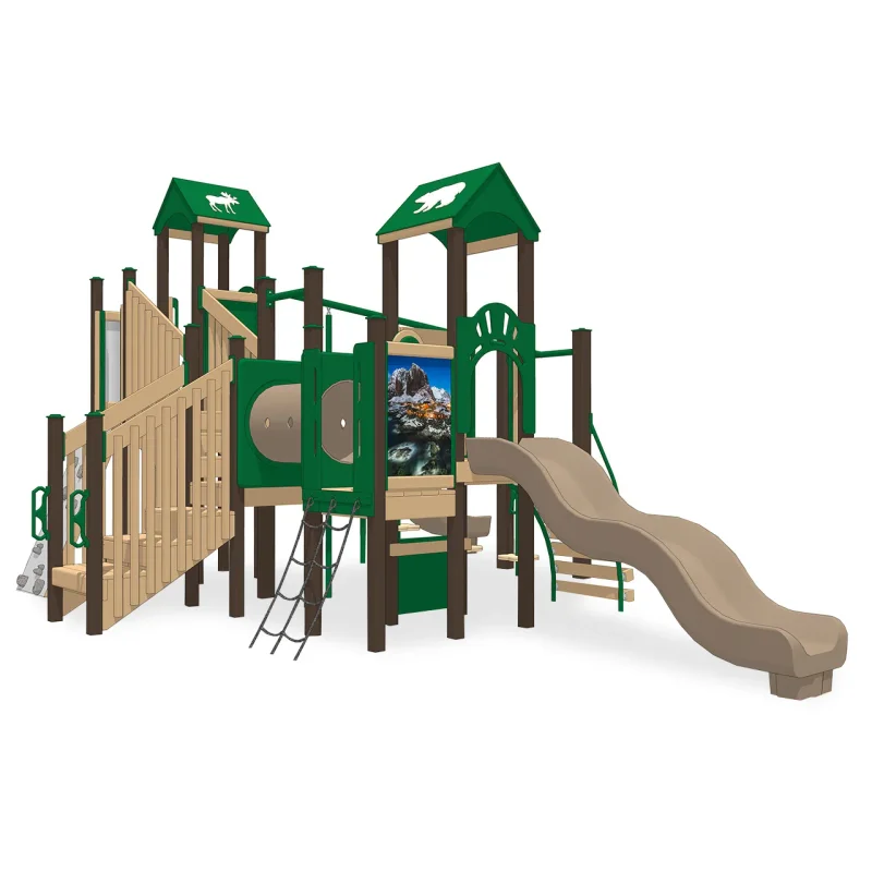 Nordic Village Recycled Plastic Play System