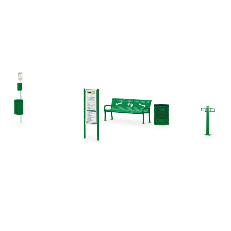 5-Piece Deluxe Site Amenities BarkPark Kit