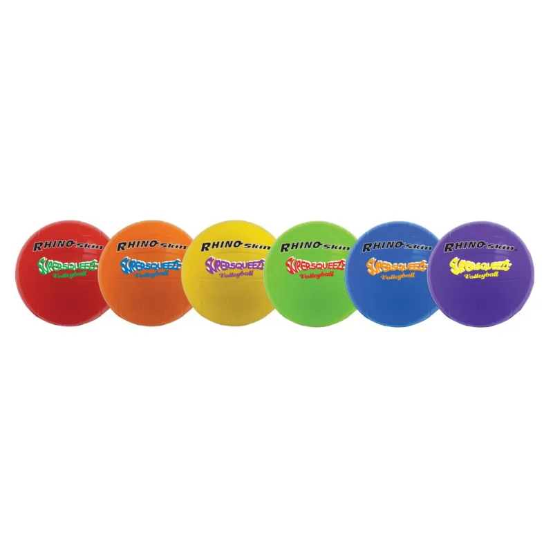 Rhino Skin Super Squeeze Volleyball Set