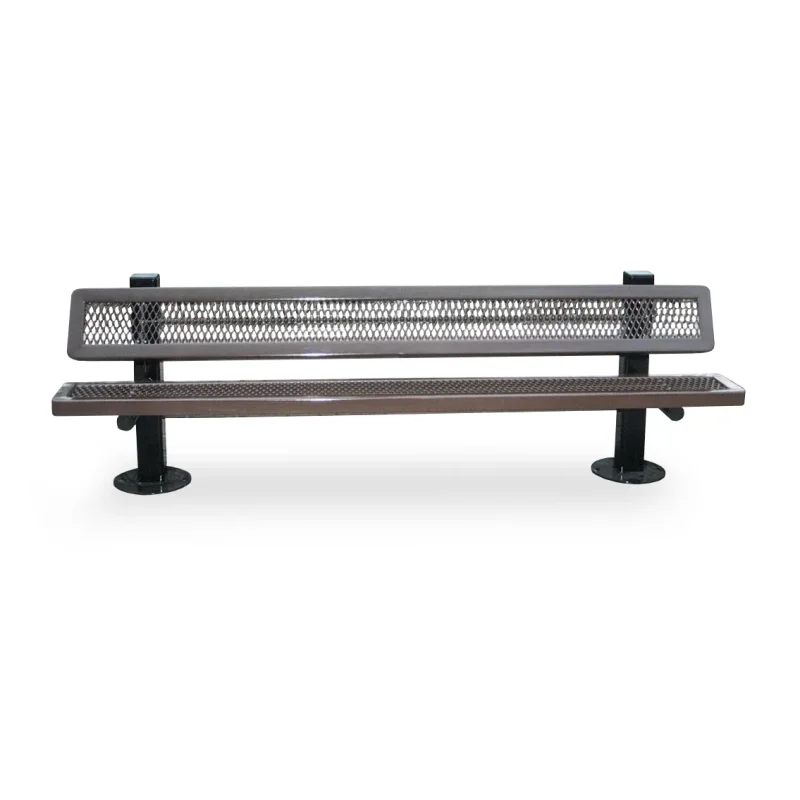 Essentials - Regal Style Square Frame Park Bench