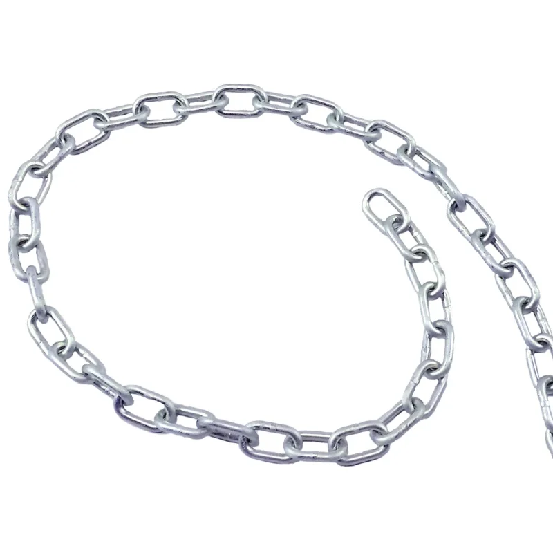 Jensen 3/16-inch Trivalent Coated Steel Swing Chain - Pail of 250 Feet