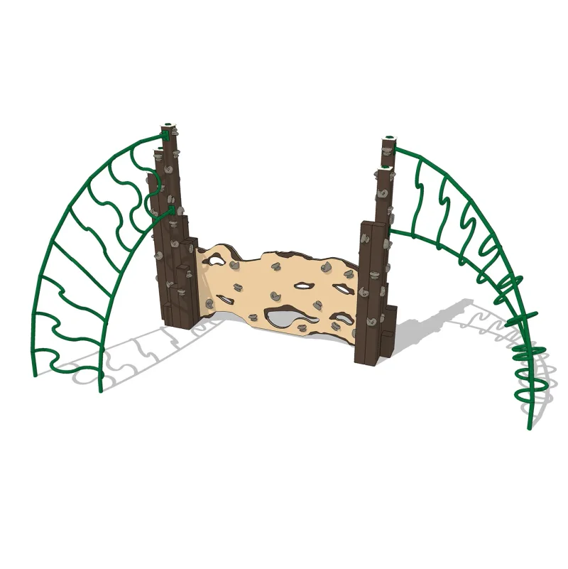 Half Dome Climbing Unit with Recycled Plastic