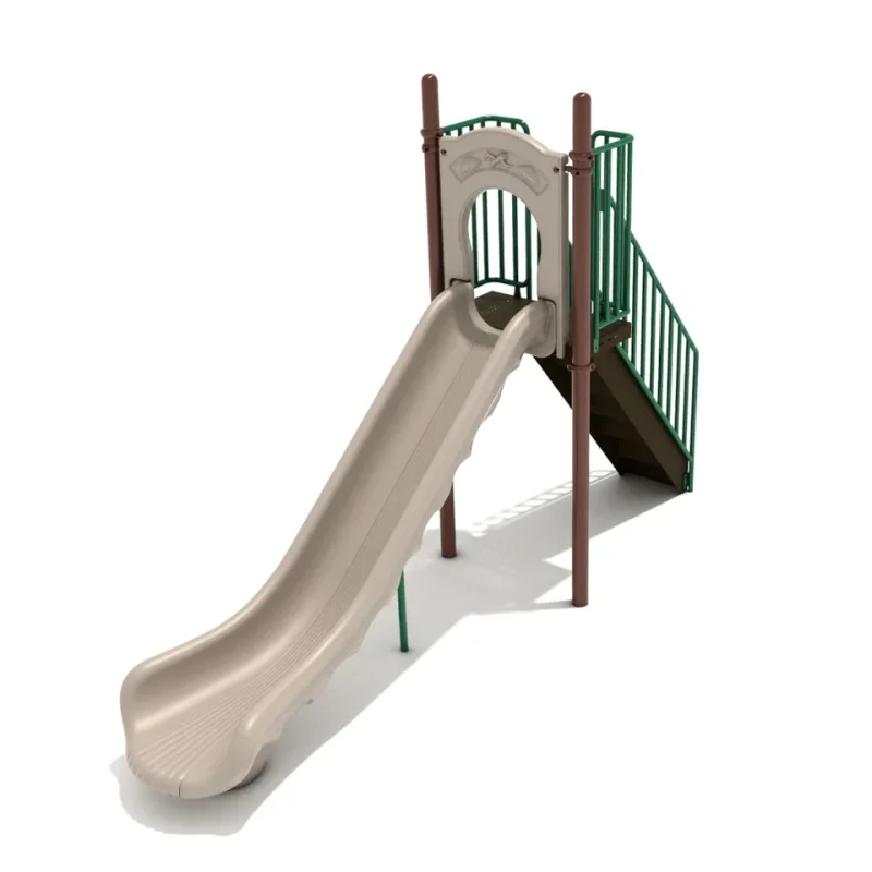5-feet Straight Single Piece Free Standing Slide