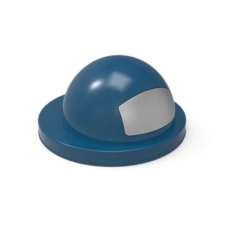 MyTCoat 32 Gallon Steel Trash Receptacle Lid