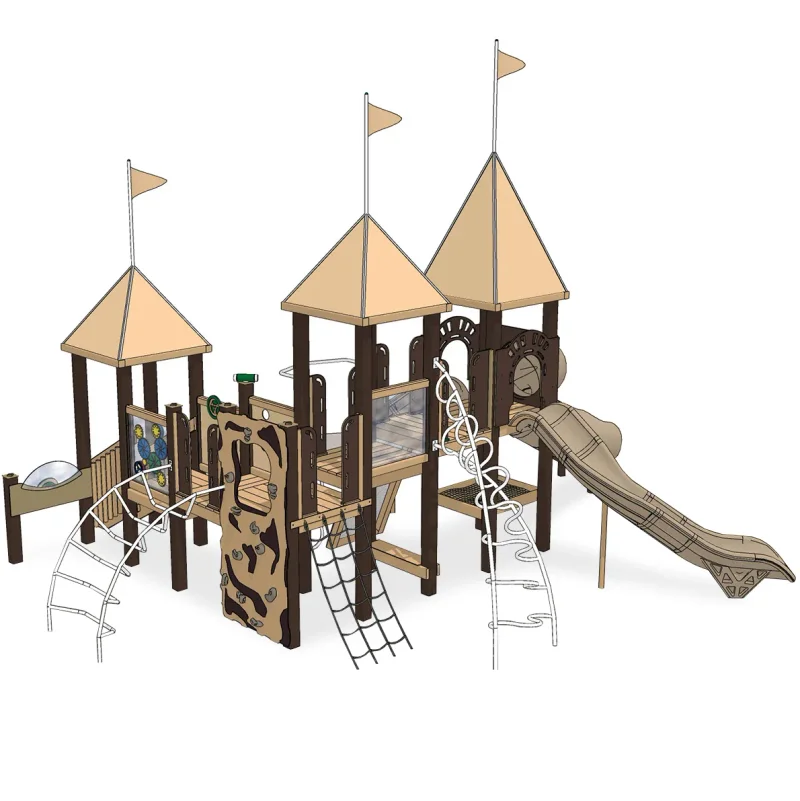 Summit Recycled Plastic Playground