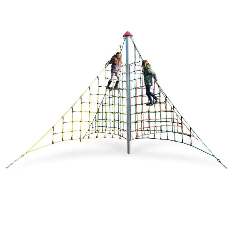 X Pyramid Net Climber 2 (165.5-inch install height)