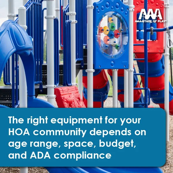 How Do I Choose Commercial Playground Equipment for an HOA Community?