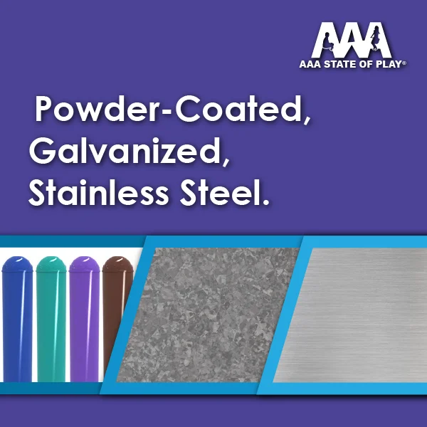 Powder-Coated vs. Galvanized vs. Stainless Steel: Which Playground Equipment Finishes Last Longest