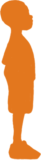 Child figure shown for height scale