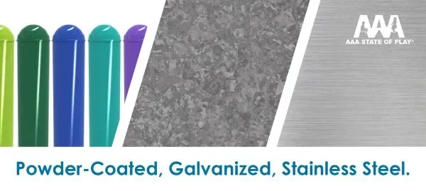 Powder-Coated vs. Galvanized vs. Stainless Steel: Which Playground Equipment Finishes Last Longest