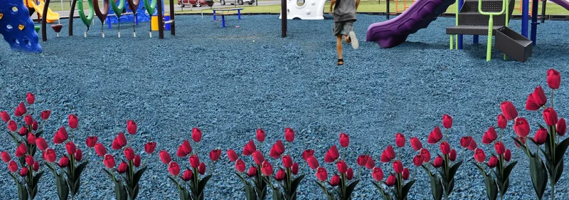 Can Rubber Mulch be Used Around Plants?