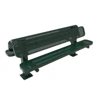 MyTCoat Honeycomb Steel Double Bench with Square Posts