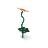 Freestanding Flower Stepper with Leaf