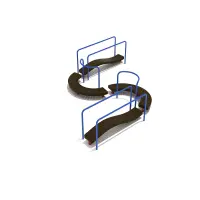 Freestanding Snake Balance Track