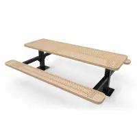 MyTCoat Honeycomb Steel Double Post Picnic Table