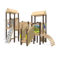 Tuscany Village Recycled Play Structure