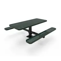 MyTCoat Honeycomb Steel Single Post Picnic Table
