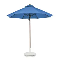 7.5-feet Octagon Market Umbrella with Fiberglass Frame with Pulley System