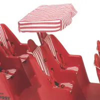 Angeles Bye-Bye Buggy Striped Canopy