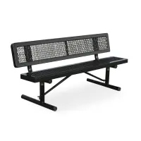 Regal Style Park Bench With Back