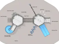 Bison Recycled Playset