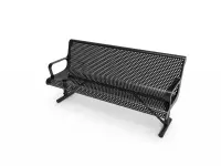 MyTCoat Honeycomb Steel Sloped Bench