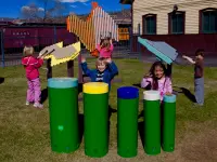 Deluxe Ensemble (includes Imbarimba, Swirl, Yantzee, and Drums)