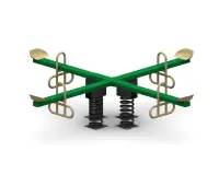 Four-Seat Teeter-Totter