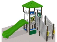Francaise Recycled Plastic Playground